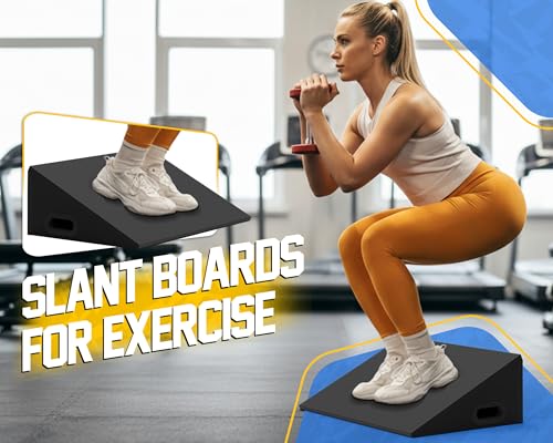 Slant Board for Calf Stretching for Calf Stretching, 19" Wide