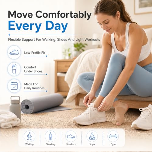 Pre Cut Bunion Corrector Kinesiology Tape Big Toe Support Feet Hallux Valgus Athletic Cushioning Breathable Latex Free Skin Friendly Comfort for Runners Daily Walking Tape(Beige,40PCS)