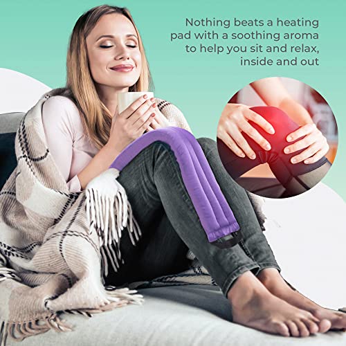 Microwavable Heating Pads for Lower Back, Neck, and Shoulder Pain Relief - Moist Microwave Heating Pad for Muscles and Joints - Microwave Hot Pack Heat Pad for Cramps - 1 Heat Pack Purple - style: Purple