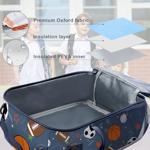 Clastyle Animal Ball Insulated Kid Lunch Bag for Boy Lunch Box, Giraffe Elephant - color: Monkey Ball