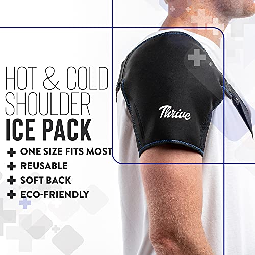 Thrive Shoulder Ice Pack, Rotator Cuff Cold Therapy Compression Sleeve - style: Rotator Cuff