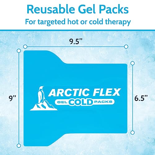 Arctic Flex Gel Replacement Packs - Ice Packs Reusable for Shoulder Ice - size: Shoulder