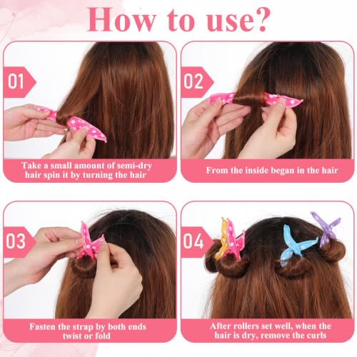 18Pcs Hair Curler Rollers, Soft Curlers To Sleep In Overnight Hair Curlers