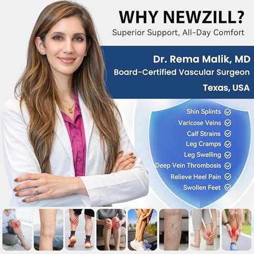 NEWZILL Copper Compression Dress Socks for Women & Men, 15-20 mmHg - color: [3-pairs] White, size: Small-Medium