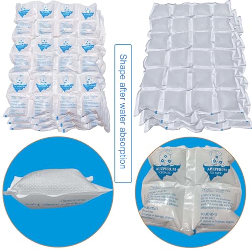 Dry Ice Pack for Shipping Frozen Food, Reusable Ice Packs for Coolers Long Lasting, Flexible Cold Packs Sheets for Lunch Box (10 Large Sheets) - color: 10 Large Sheets - 240 Packs