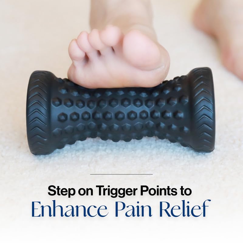 Tumaz Foot Roller for Deep Tissue Massage & Reflexology - color: Foot Roller - Diamond