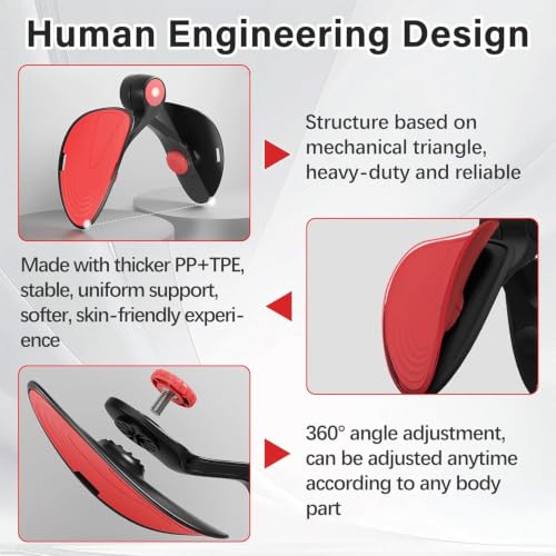 Karmyx Hip & Pelvis Trainer | Thigh Master and Inner Thigh Exercise Equipment | Pelvic Floor Exerciser Device | Training Tool | for Home, Gym, Fitness, Workout, Stretcher | for Men & Women