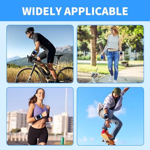 Wrist Phone Holder, Arm Phone Holder for Running with Card Slot and Adjustable Strap, Suitable for Phones Smaller Than 7.0 Inches