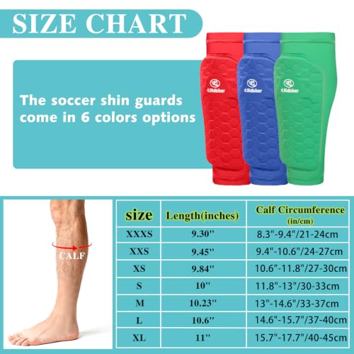 Soccer Shin Guards Shin Pads for Kids Youth Adult - color: Black, size: Small