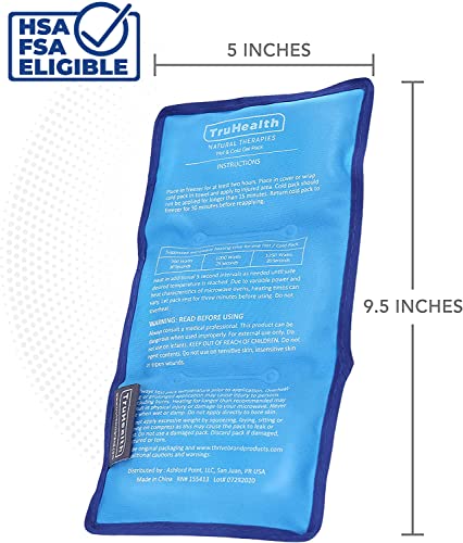 Gel Ice Pack, Hot and Cold Therapy, Small, Blue, 2-Count - style: Small (2 Per Pack)