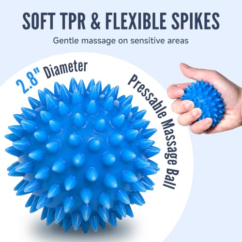 Soft Spiky Massage Ball Lacrosse Massage Ball for Myofascial Release