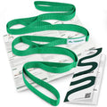 Trideer Stretching Strap with Loops for Physical Therapy,Non-Elastic - color: Green