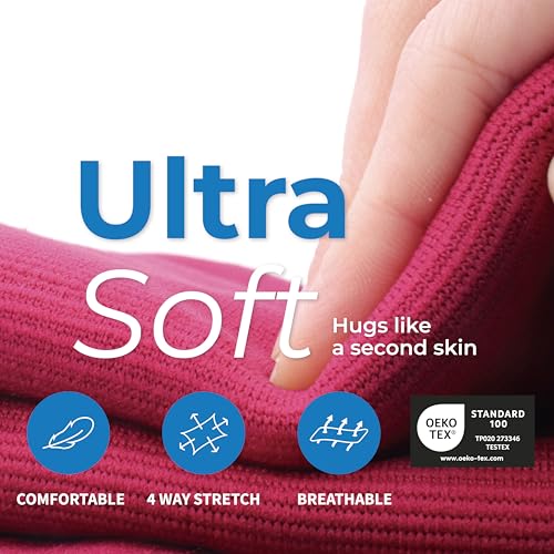 LP 667 Full Length Compression Leg Sleeve for Men & Women - color: Black - 1 Pair, size: X-Large