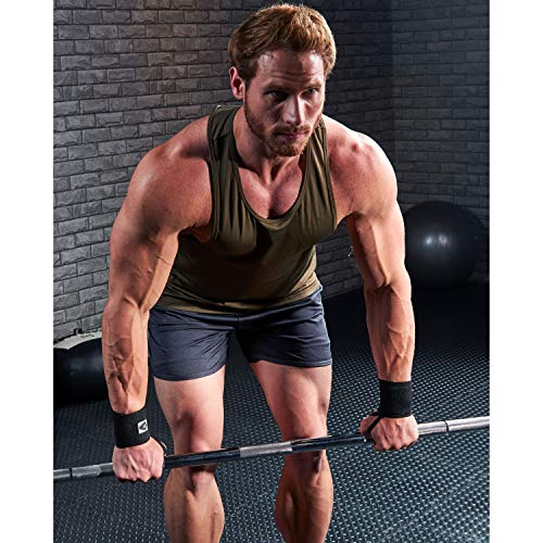 Vital Salveo- Adjustable both hands design Wrist Straps, Wrist Brace Support, Elastic Breathable for Wrist Sprain, Tendonitis, Tennis, Sports Men, Women (Pair) /3"* 18" - size: Wrist 3"*18"(Pair)
