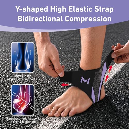 Ankle Brace for Men & Women, Purple, 1 Pc