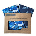 Yumbox Reusable Soft Gel Ice Packs for Lunch Boxes – Sweatproof Kids Lunchbox Ice Packs (Set of 2, 6.5″ × 7.5″)(Camo & Shark) - color: Camo