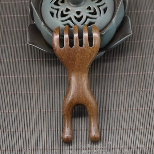 OULIGET Natural Wooden Nose Guasha Massage Tools Anti-Static Gua Sha Tool - style: Nose Guasha Comb
