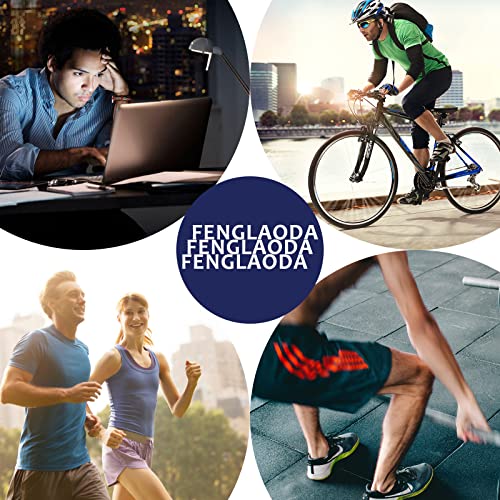 fenglaoda 8 Pairs Compression Socks for Men & Women 20-30 mmHg Knee High Nurse Pregnant Running Medical and Travel Athletic - color: 04-8 pairs-black-new, size: Small-Medium