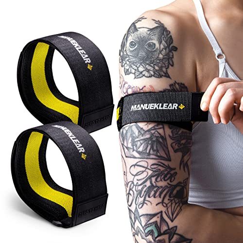 MANUEKLEAR Blood Flow Restriction Bands for Women Butt Lift - color: Black