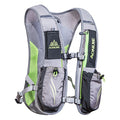 AONIJIE Running Vest Hydration Backpack 5L Unisex Trail Water Lightweight - color: Gray and No Water Bladder