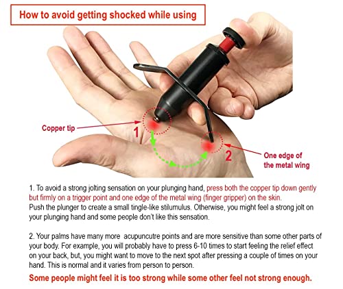 JOUNJIP Trigger Point Stimulator Tool, No Battery, No Needles - size: 1 Count (Pack of 1)
