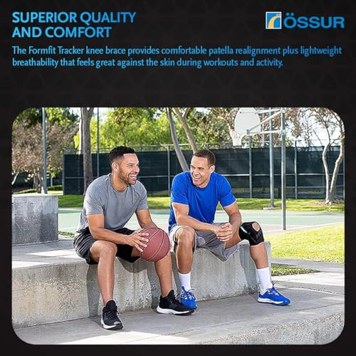 Ossur Formfit Tracker Knee Brace - Patella Stabilizer for Running & Training | Powerlock Straps & CustomFit Hinges for Secure Lateral Support | For Kneecap Tracking or Dislocation (XL, Left) - size: XL, style: Left