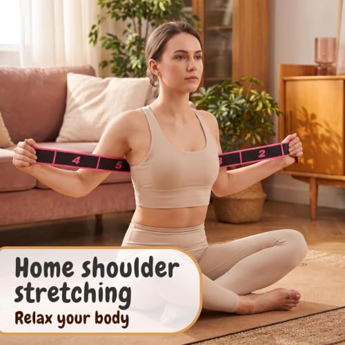 Fitness Resistance Bands with 8 Loops