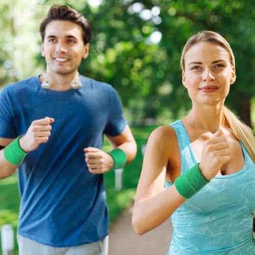 WILLBOND Wrist Sweatbands - color: Dark Green