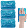 Ice Pack, Hot Cold Pack, Reusable Ice Pack, for Injury, Swelling, Pain Relief, Knee, Shoulder, Foot, Ankle, Neck, Hip, Elbow, Back, Wisdom Tooth Pain/3PCS/Blue