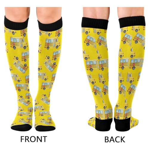 Wusikd Pirate Skulls Compression Socks for Women and Men Circulation Cute Long Socks for Athletic Running 1 - color: Multi 37