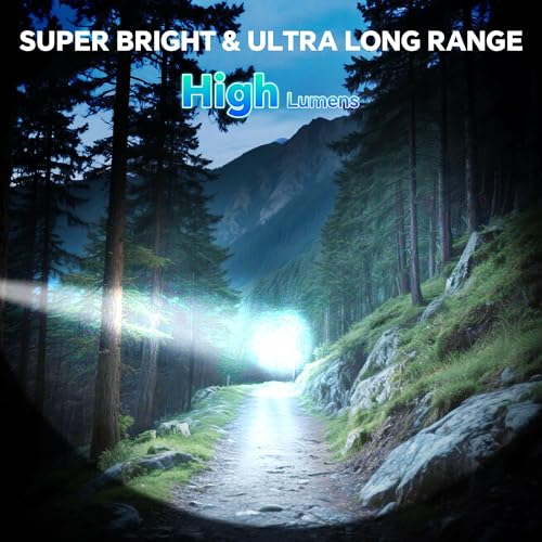 Rechargeable Flashlights Super Bright LED Flash Light 3 Pack - size: 3 Pack