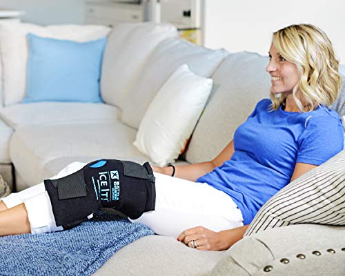 Cold & Hot Therapy System Ice Pack Wrap - Ice It MaxCOMFORT (Knee (512) Ideal for Pain Relief, Recovery from Physical Activity, and Every Day use. - from Battle Creek Equipment