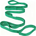 Bestac Stretching Strap Yoga Strap for Home Workout, Exercise, Pilates & Gymnastics - 10 Loops Non-Elastic Stretch Band for Flexibility, Women & Men