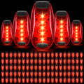 Copkim 30/60/100 Pcs LED Running Light Bulk - color: Red