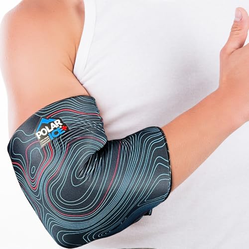 Brownmed Polar Ice Hot/Cold Therapy Sleeve, Soft Gel Lining, Small/Medium - size: S/M