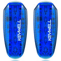 USB-C Rechargeable LED Safety Lights (2 Pack) - Clip on Strobe Running Lights for Runners, Joggers,Walkers,Kids,Dogs,Bike Tail Lights - High Visibility Accessories for Reflective Gear - color: Blue