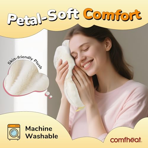 Microwave Heating Pad for Pain Relief, Moist Heat Pack - style: Flower