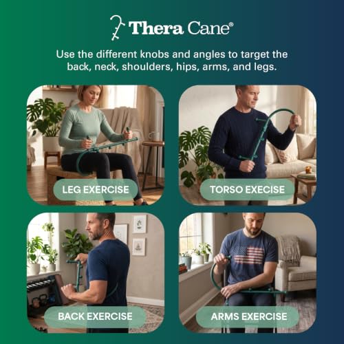 Thera Cane Max Trigger Pt. Massager (Green) - color: Green