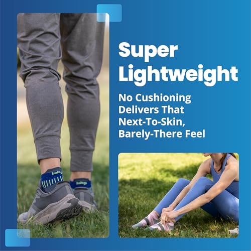 Balega Unisex Adult Hidden Dry Moisture Wicking Performance No Show Athletic Running Socks (1 Pair) - color: Black, size: Large