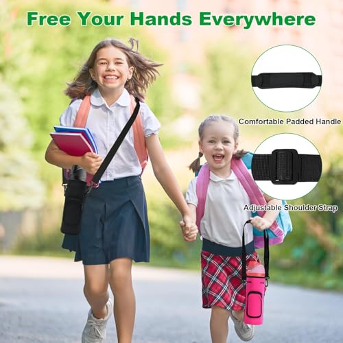 Carrier Bag for Owala FreeSip Insulated Water Bottle 32 oz,Black - color: Black, size: 32 Ounces