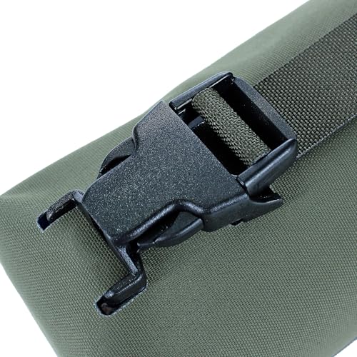 Water Bottle Pouch Molle, Tactical Canteen Pouch for 32oz Nalgene Bottle - color: Ranger green