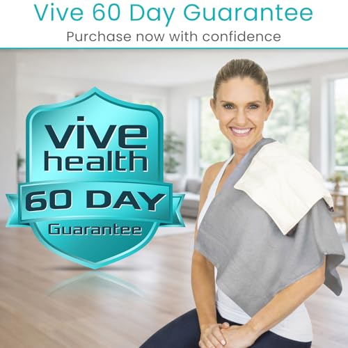 Vive Moist Heating Pack HSA/FSA Approved - 10" x 12" Physical Therapy - size: Standard