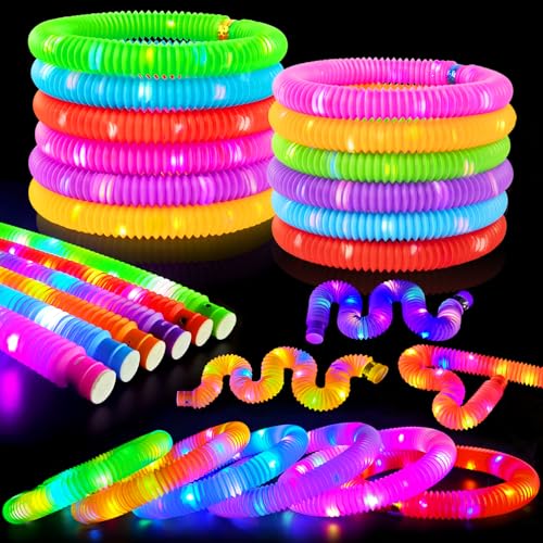 Halloween Glow Sticks for Kids 12-96 PCS,Glow in Dark Party Favor Supplies