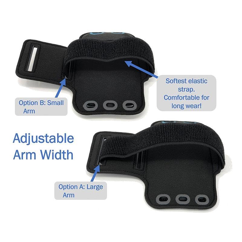 Running Armband Sports Gym Workout Compatible with Motorola Edge (2025), Case Cover Band Arm Strap Reflective