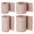 Geiserailie 4 Pcs Ice Pack Strap 4 Size Ice Belt Extender, Skin Tone - color: Skin Tone