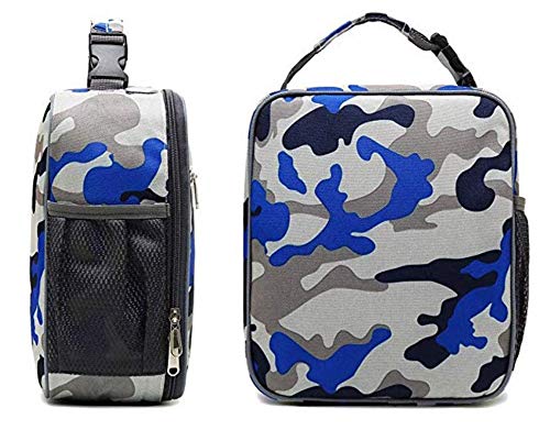 ZM-YOUTOO Lunch Box for Men - Reusable Lunch Bag Men Adult Women- Insulated Small LunchBox (Camouflage) - color: Camouflage