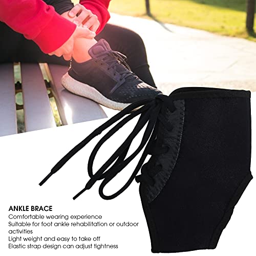 Lace Up Ankle Brace, Adjustable Compression Ankle Strap Support, Breathable Ankle Ligaments Protectors for Strains Sprains Arthritis Ankle Tendon Injury Recovery
