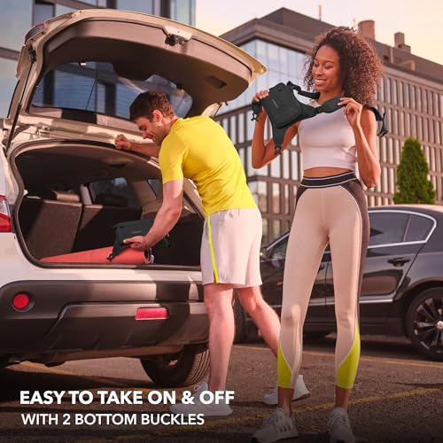 Running Chest Pack, Reflective Vest, Water Repellent, Phone Holder, Workout Bag for Runners, Cycling, Biking, EDC Pouch, Jogging Carrier, Hidden Pocket, Men & Women, Lightweight - color: Black