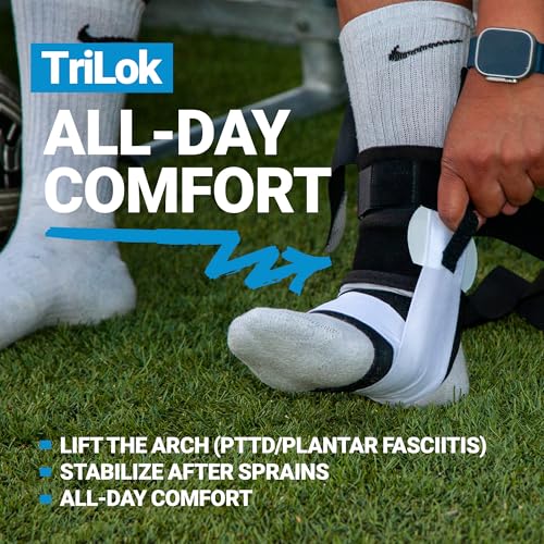 BioSkin Ankle Brace for Plantar Fasciitis, Tendonitis & Sprains TriLok - size: Large