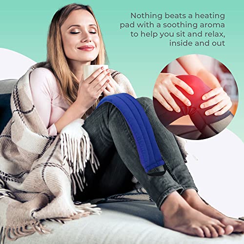 MHP Microwavable Heating Pad for Back-Most Heat Pack for Pain Relief - style: Blue